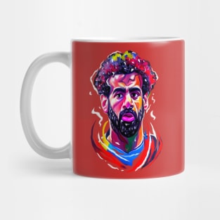 Mo Salah popart Caricature Mug